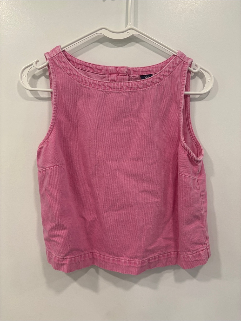 GAP Pink Boxy Tank Top